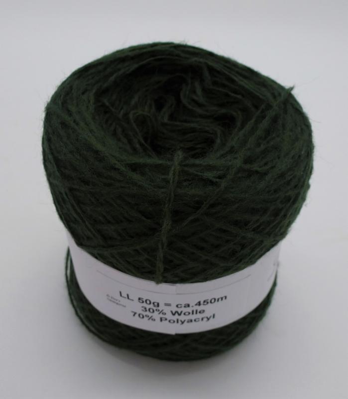 Woll-Acryl-Gemisch - Moos - 50g - 450m