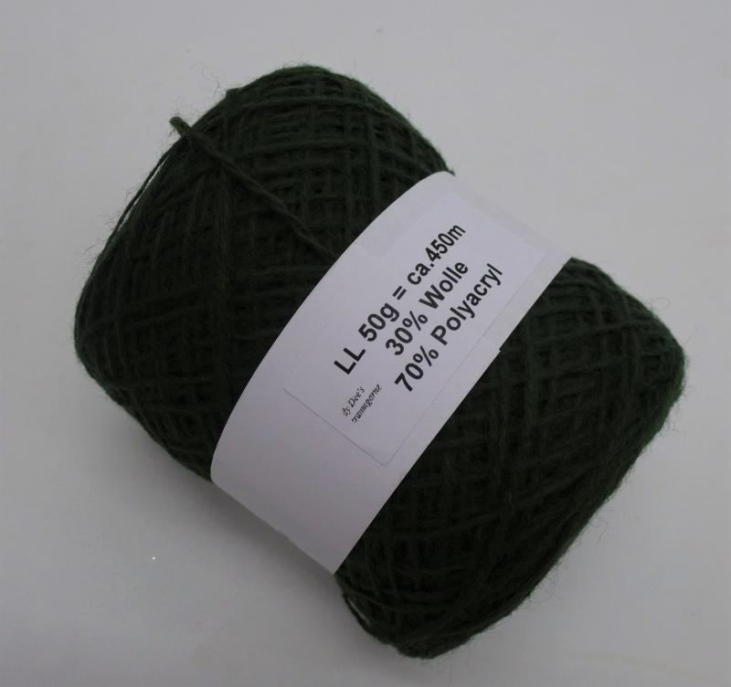 Woll-Acryl-Gemisch - Moos - 50g - 450m