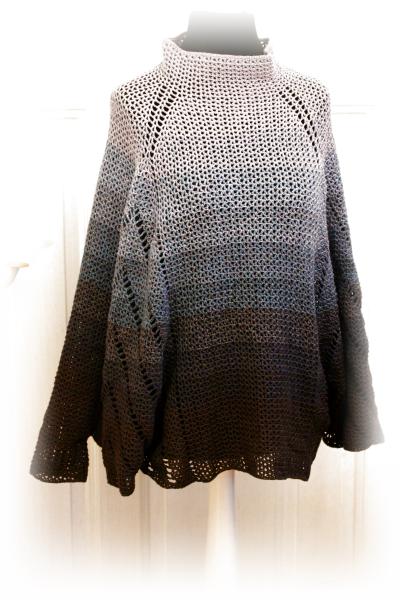 Häkelanleitung "All'n nothing" Poncho von Maike Ohlig