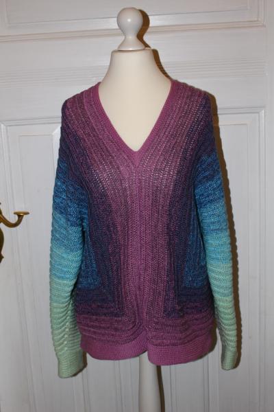 Häkelanleitung "Spiegelbild" Pullover von Maike Ohlig