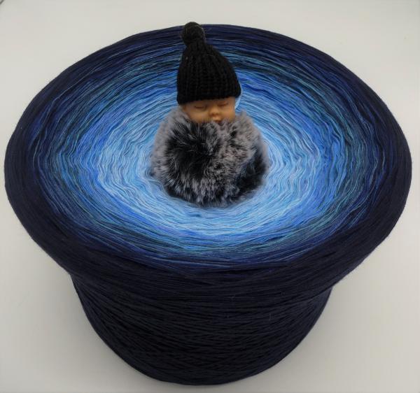 Gigantischer Bobbel - Blue Wonder (Baby Anhänger inkl.)