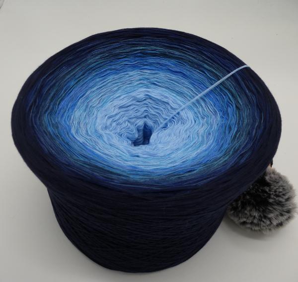 Gigantischer Bobbel - Blue Wonder (Baby Anhänger inkl.)