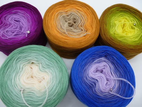 3 x 100g Merino Bobbel für den Preis von 2  (Überraschung)