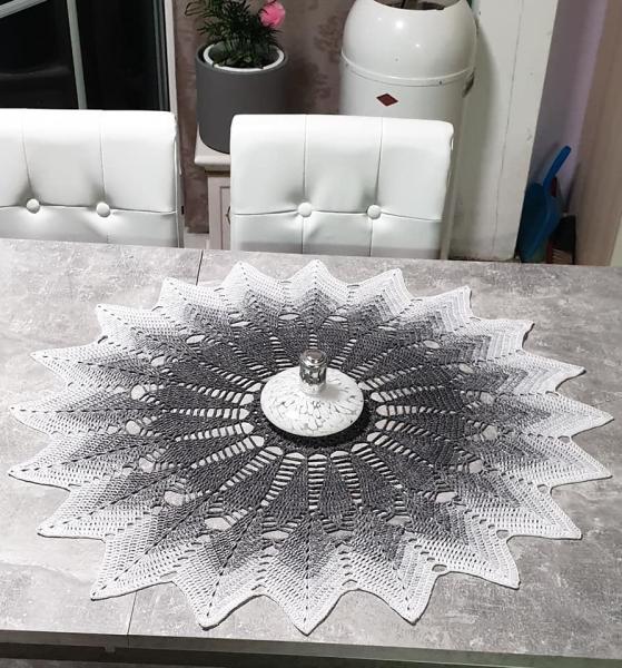 Häkelanleitung Sternchendecke "Sonnenkuss" von Lady Dee's Traumgarne