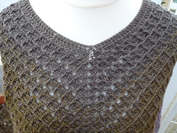 Häkelanleitung Poncho "Wintermorgen" von Ramona Pall