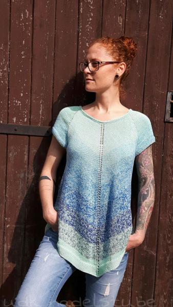 Strickanleitung Tunika "Frühlingswind" von Ursula Deppe-Krieger