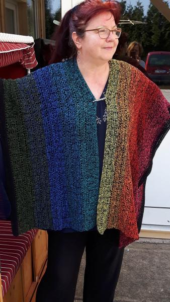 Häkelanleitung Poncho "Mexican Girl" von Ramona Pall