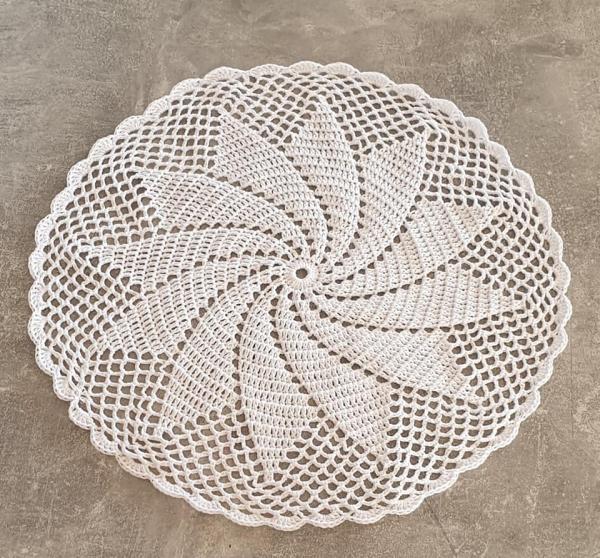 Häkelanleitung Platzdeckchen "Ivory" von Lady Dee's Traumgarne