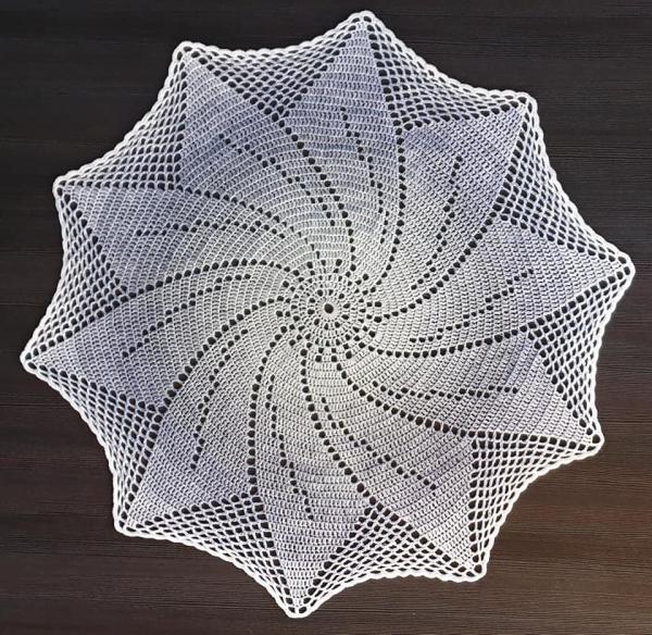 Häkelanleitung Sternchendecke "Windspiel" von Lady Dee's Traumgarne