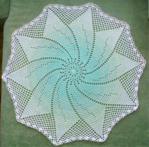 Häkelanleitung Sternchendecke "Windspiel" von Lady Dee's Traumgarne