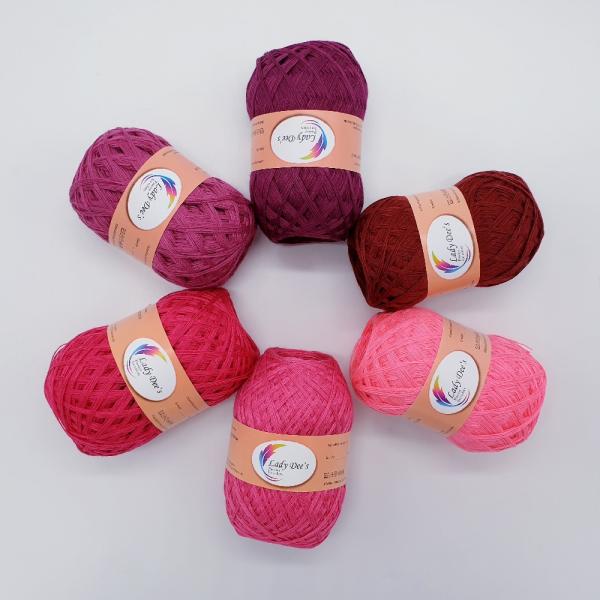 5 Uni Lacegarne + 1 Knäul geschenkt - 300g- (02-03-58-59-76-90)