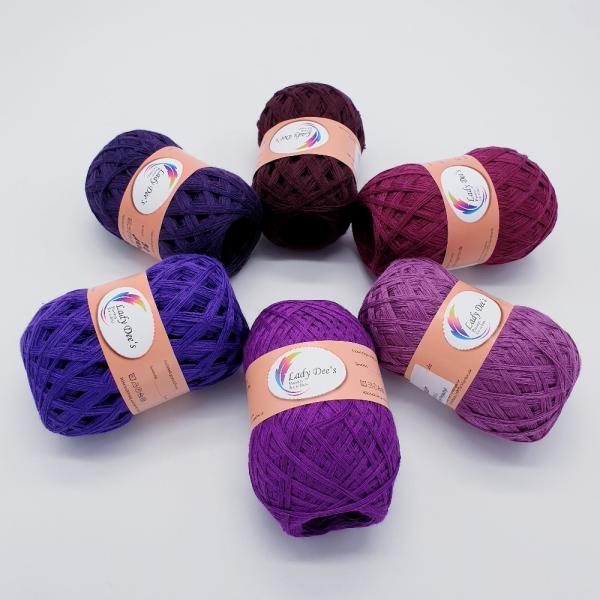 5 Uni Lacegarne + 1 Knäul geschenkt - 300g (14-19-32-84-86-90)