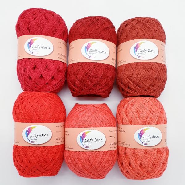 5 Uni Lacegarne + 1 Knäul geschenkt - 300g - (24-26-28-41-45-66)