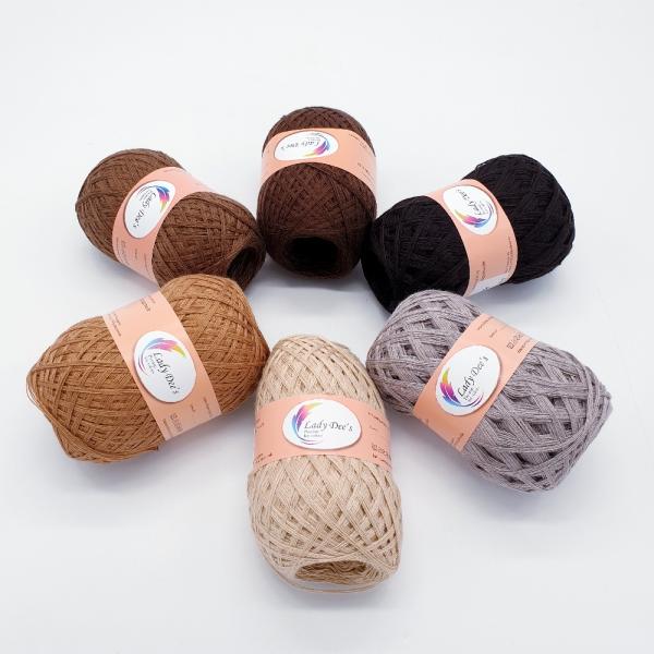 5 Uni Lacegarne + 1 Knäul geschenkt - 300g - (39-61-63-64-75-81)