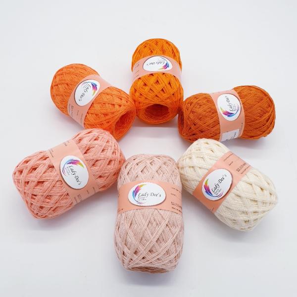 5 Uni Lacegarne + 1 Knäul geschenkt - 300g (10-15-60-65-67-89)