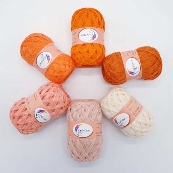 5 Uni Lacegarne + 1 Knäul geschenkt - 300g (10-15-60-65-67-89)