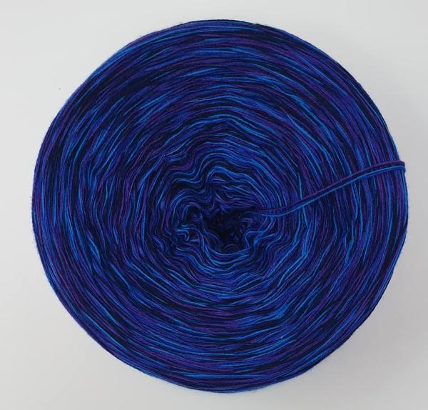 Lady Dee's "Moon Shadow 04" ohne Farbverlauf 4fäd. 250g Bobbel Garn Lace