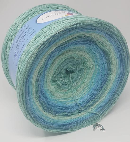 Gigantischer Bobbel - Hippie Lady Grace (zweimal Verlauf)
