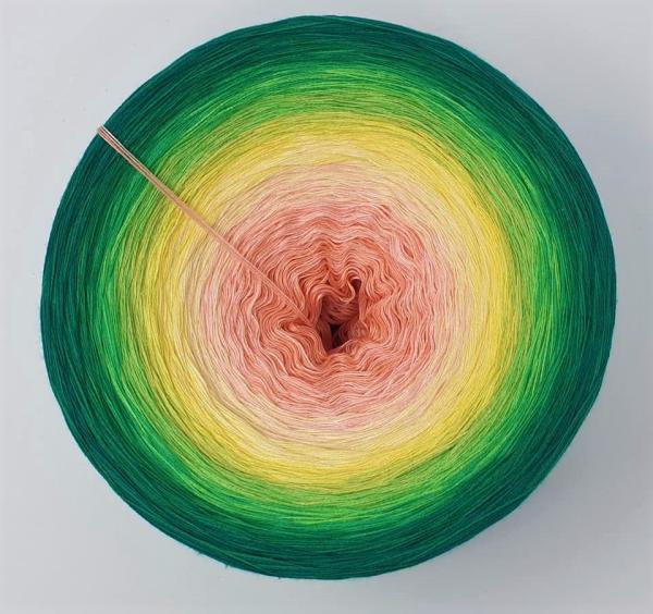 500g Mega-Bobbel + Anleitung "Sternengalaxie" - Jeden Tag ein Knötchen (für 24 Tage)