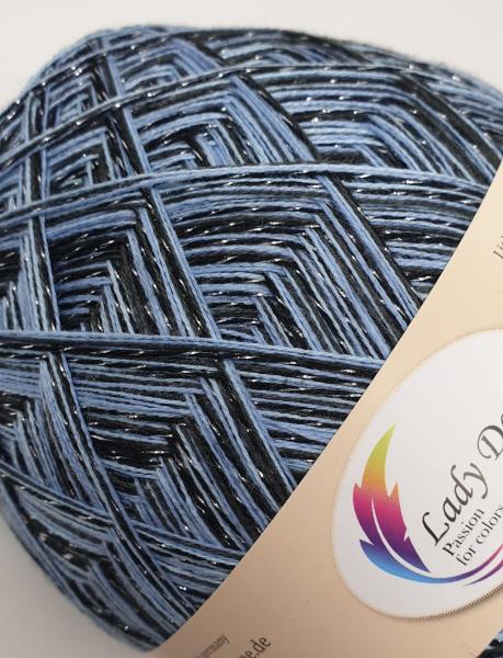 Lady Dee's ZauberEi Shining Star mit Glitzer - 200g - 4fädig