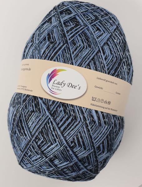 Lady Dee's ZauberEi Shining Star mit Glitzer - 200g - 4fädig