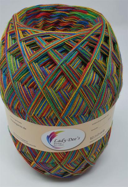 Lady Dee's ZauberEi - Kunterbunt - 200g - 4fädig