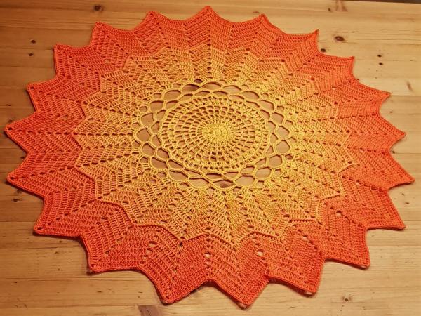 Häkelanleitung Sternchendecke "Star Light" von Lady Dee's Traumgarne