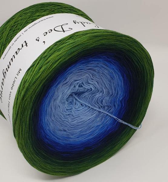 500g Mega-Bobbel + Anleitung "Sternengalaxie" - Jeden Tag ein Knötchen (für 24 Tage)