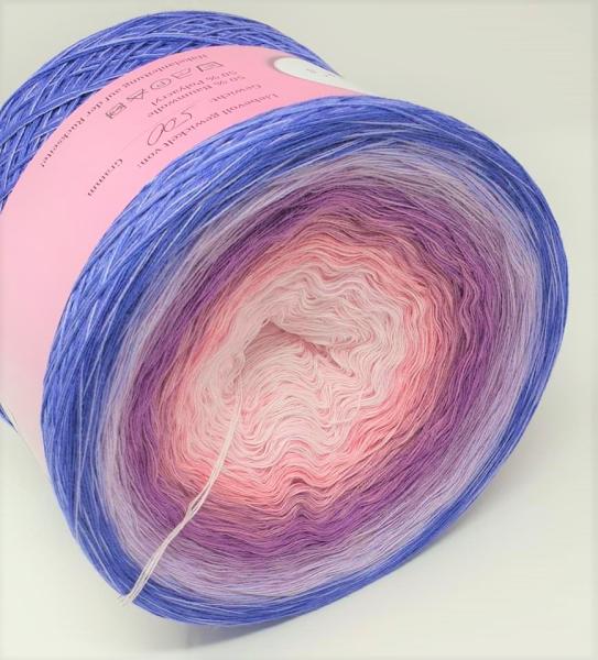 500g Mega-Bobbel + Anleitung "Sternengalaxie" - Jeden Tag ein Knötchen (für 24 Tage)