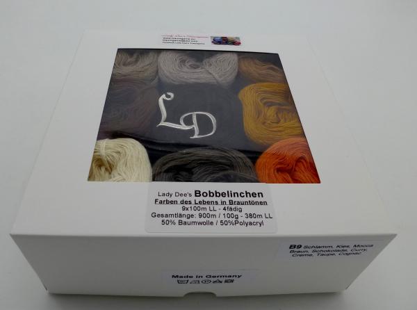 Farben des Lebens (4fädig-900m)  - Brauntöne