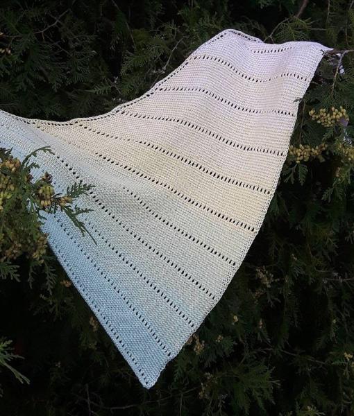 Strickanleitung "Easy Dots" Tuch von Ursula Maria Deppe-Krieger
