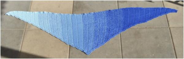 Strickanleitung "Easy Dots returns" Tuch von Ursula Maria Deppe-Krieger
