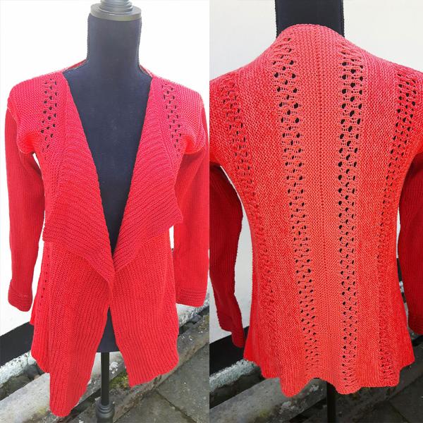 Strickanleitung Lady-in-Red von Ursula Deppe Krieger