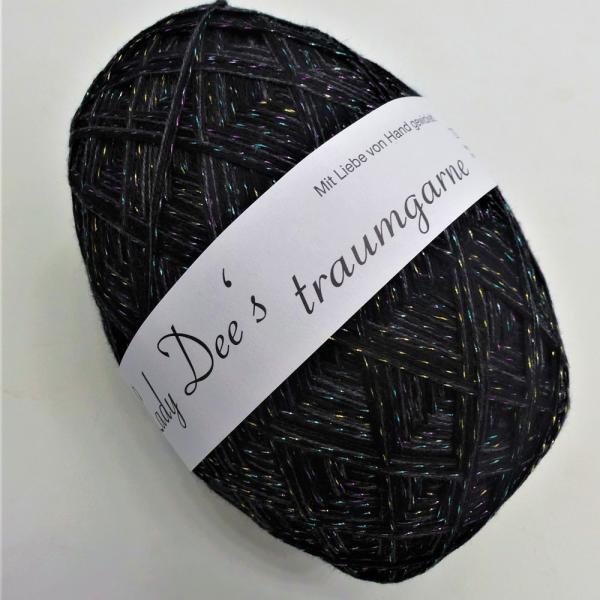 Z038 Lady Dee's ZauberEi Sternenhimmel mit Glitzer - 200g - 4fädig