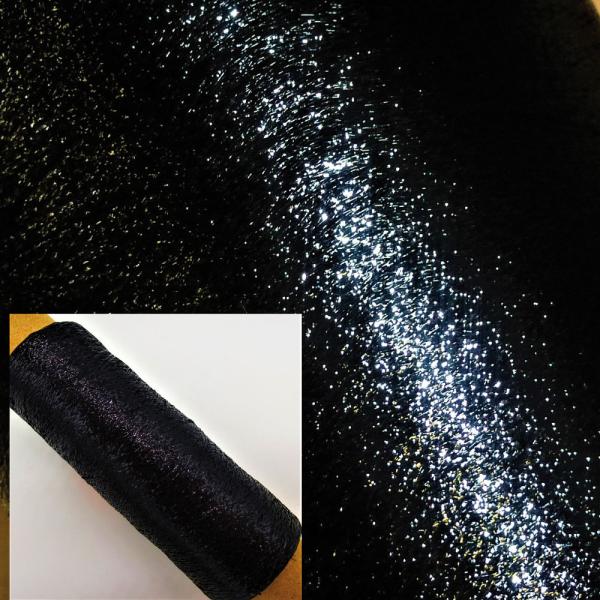 Lurex Schwarz - 1000m