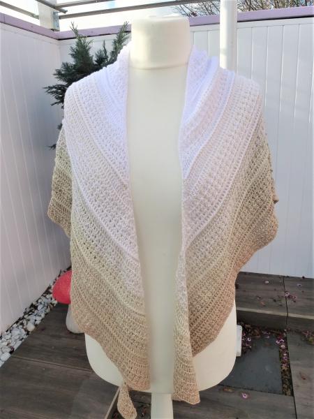Häkelanleitung Triangle Shawl Beate von Ursula Deppe-Krieger