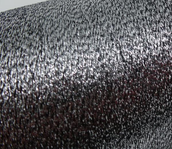 Lurex Schwarz/Silber - 1000m