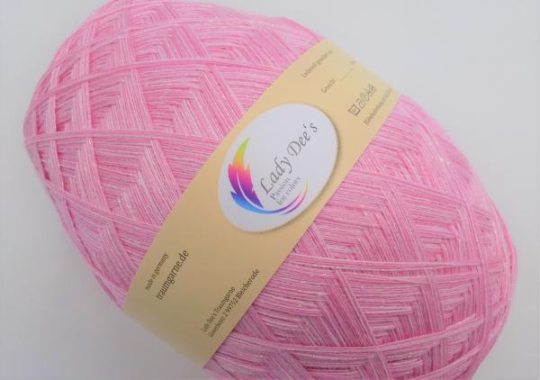 Lady Dee's ZauberEi "Perlmutt Röschen" - 200g - 4fädig