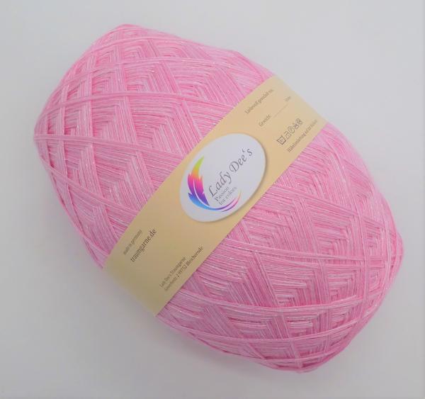 Lady Dee's ZauberEi "Perlmutt Röschen" - 200g - 4fädig