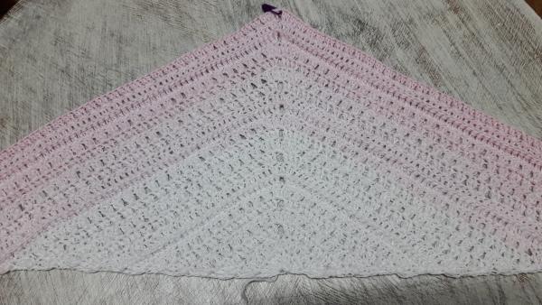 Häkelanleitung Triangle Shawl Beate von Ursula Deppe-Krieger