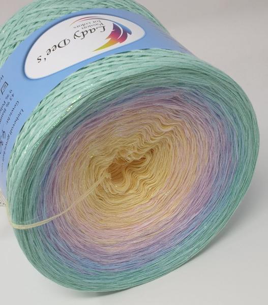 Regenbogen mit Perlmutt - Megabobbel