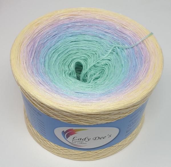 Regenbogen mit Perlmutt - Megabobbel