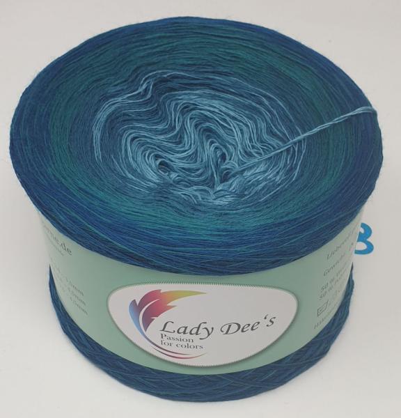 Melody des Ozeans - 250g - ca. 900m - Merino/Dralon