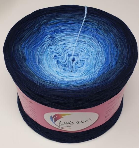 Gigantischer Bobbel - Blue Wonder (Baby Anhänger inkl.)