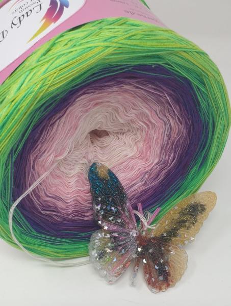 Megabobbel Bunter Schmetterling