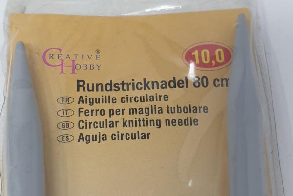 Rund-Stricknadel Gr. 10