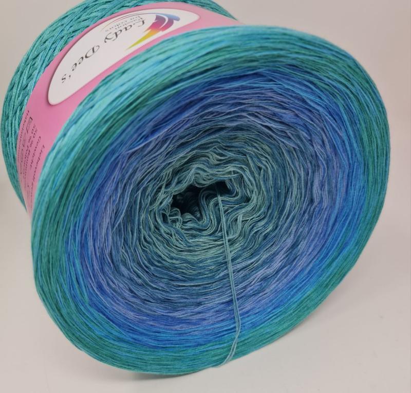 Gigantischer Bobbel Jade trifft Aquamarin (inkl. Babyanhänger)