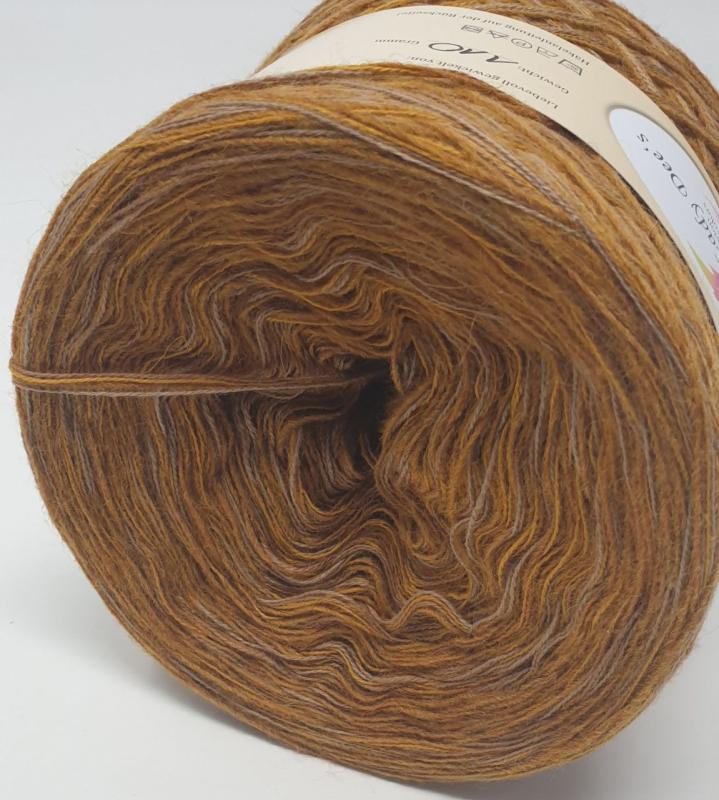 Alpaka-Gemisch - Wüstenfuchs - 100g - 400m