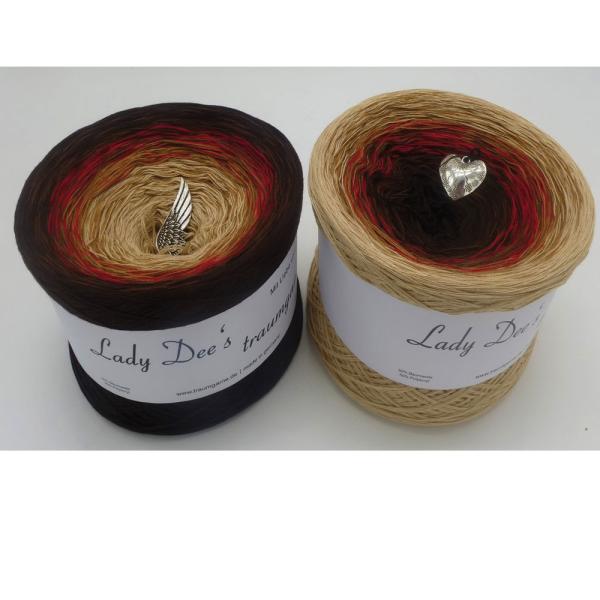 Lady Dee's Farbklecks in Rot